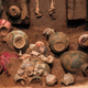 Pottery and jade items were found at the site. (Image: University of Shandong)
